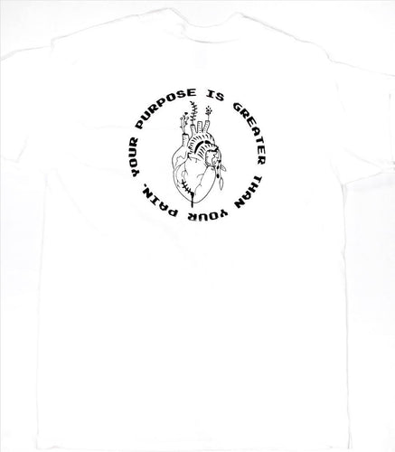 DBG Heart Purpose>Pain Unisex Pocket t-shirt